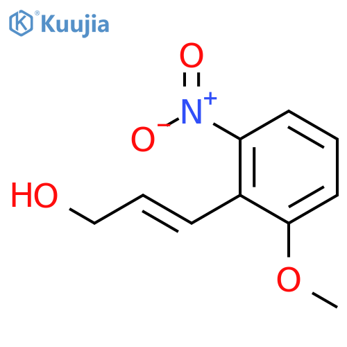 2-Propen-1-ol, 3-(2-methoxy-6-nitrophenyl)- structure