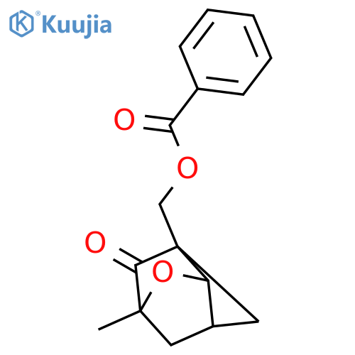 7-Oxatricyclo[3.2.1.03,6]octan-2-one, 3-[(benzoyloxy)methyl]-1-methyl- structure