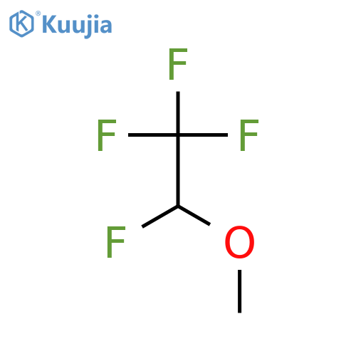 1,2,2,2-tetrafluoroethyl methyl ether structure