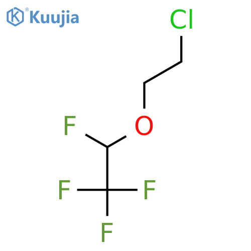 ETHANE, 2-(2-CHLOROETHOXY)-1,1,1,2-TETRAFLUORO- structure