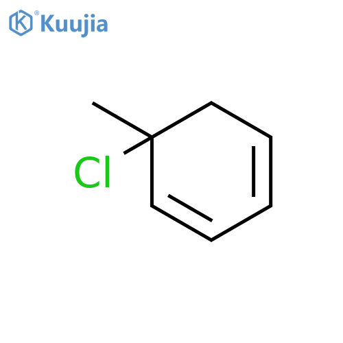 Cyclohexadienyl, 6-chloro-6-methyl- structure