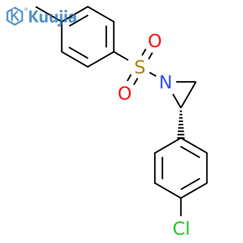 AZIRIDINE, 2-(4-CHLOROPHENYL)-1-[(4-METHYLPHENYL)SULFONYL]-, (2S)- structure