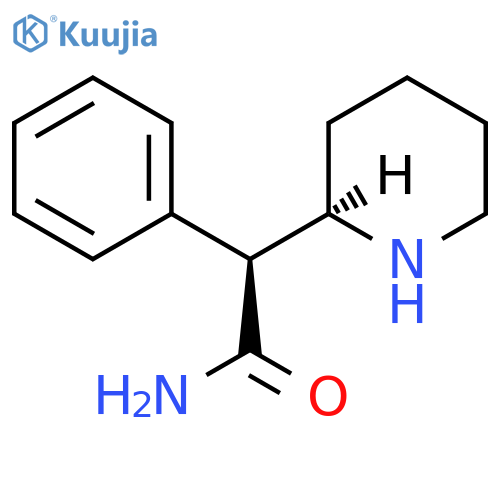 (2S)-2-Phenyl-2-[(2R)-piperidin-2-yl]acetamide structure