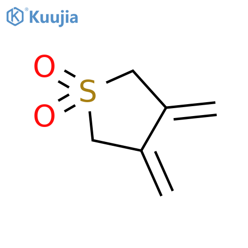 THIOPHENE, TETRAHYDRO-3,4-BIS(METHYLENE)-, 1,1-DIOXIDE structure