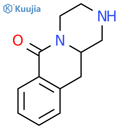 1,2,3,4,11,11a-hexahydro-6H-Pyrazino[1,2-b]isoquinolin-6-one structure