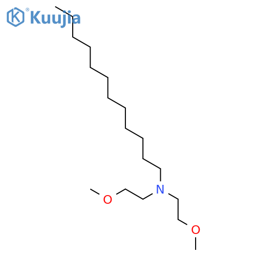 1-DODECANAMINE, N,N-BIS(2-METHOXYETHYL)- structure
