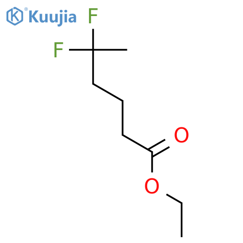 Ethyl 5,5-difluorohexanoate structure