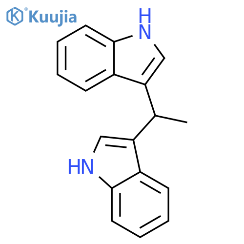 3-1-(1H-indol-3-yl)ethyl-1H-indole structure