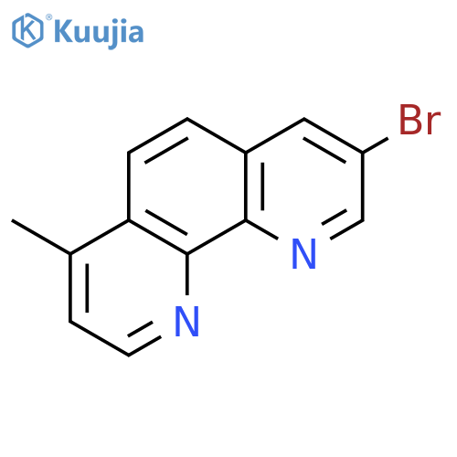 1,10-Phenanthroline, 3-bromo-7-methyl- structure