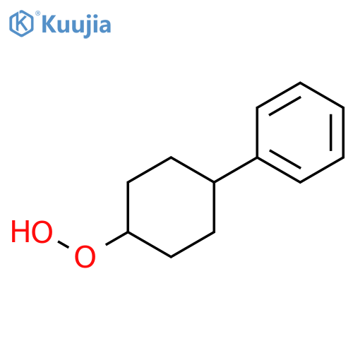 Hydroperoxide, 4-phenylcyclohexyl structure