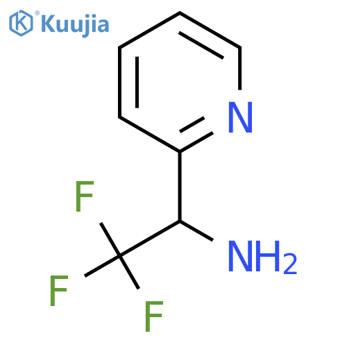 2,2,2-Trifluoro-1-(pyridin-2-yl)ethanamine Hydrochloride structure