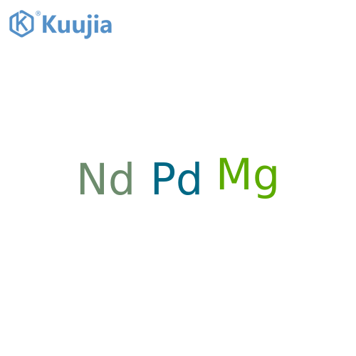 Magnesium, compd. with neodymium and palladium (1:1:1) structure