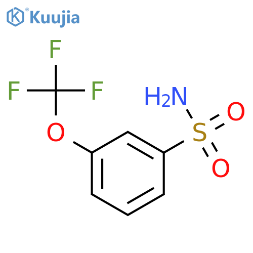 3-(Trifluoromethoxy)benzenesulfonamide structure