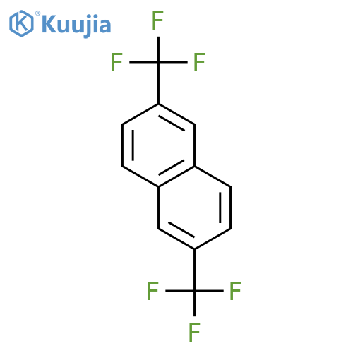 2,6-Bis(trifluoromethyl)naphthalene structure