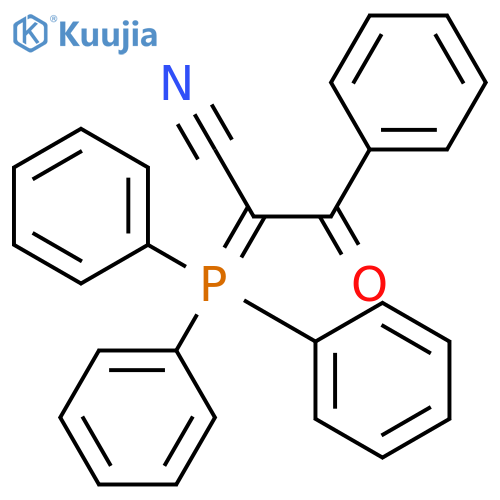 3-Oxo-3-phenyl-2-(triphenylphosphoranylidene)propanenitrile structure