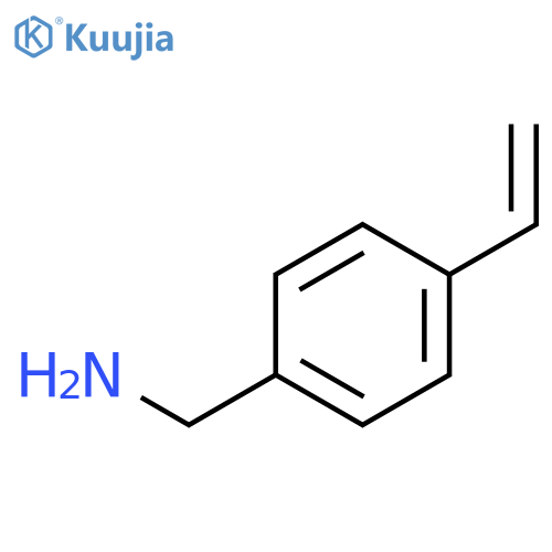(4-Vinylphenyl)methanamine (Stabilized with MEHQ) structure