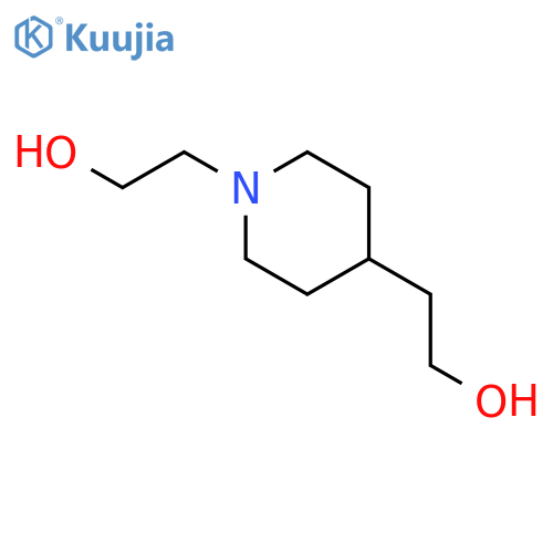 1,4-Piperidinediethanol structure