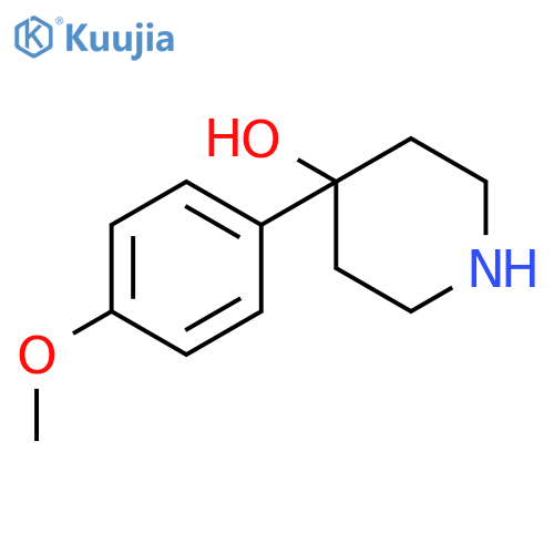 4-(4-Methoxyphenyl)piperidin-4-ol structure