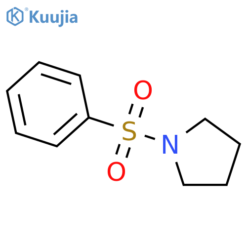1-(Phenylsulfonyl)pyrrolidine structure