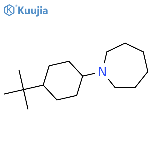 1H-AZEPINE, 1-[4-(1,1-DIMETHYLETHYL)CYCLOHEXYL]HEXAHYDRO- structure