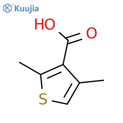 3-Thiophenecarboxylicacid,2,4-dimethyl-(9CI) structure