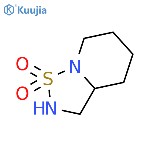 (3aR)-hexahydro-2H-[1,2,5]Thiadiazolo[2,3-a]pyridine 1,1-dioxide structure