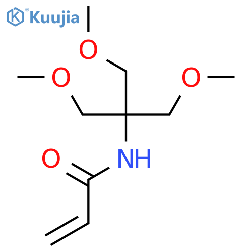 2-Propenamide, N-[2-methoxy-1,1-bis(methoxymethyl)ethyl]- structure