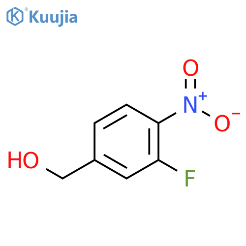 (3-Fluoro-4-nitro-phenyl)-methanol structure