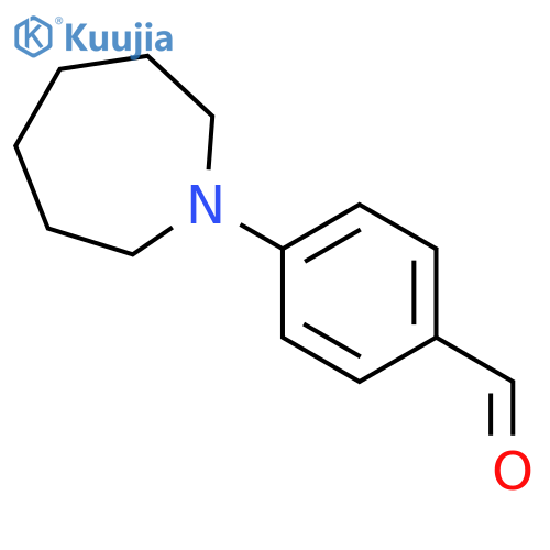 4-(azepan-1-yl)benzaldehyde structure