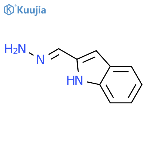 1H-INDOLE-2-CARBOXALDEHYDE, HYDRAZONE structure