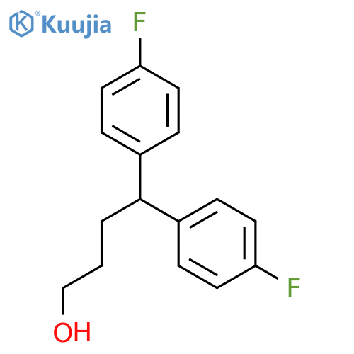 4-Fluoro-δ-(4-fluorophenyl)benzenebutanol structure