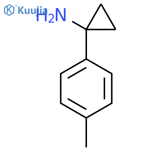 1-(p-Tolyl)cyclopropanamine structure