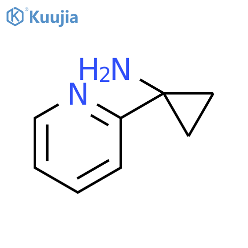 1-(pyridin-2-yl)cyclopropan-1-amine structure