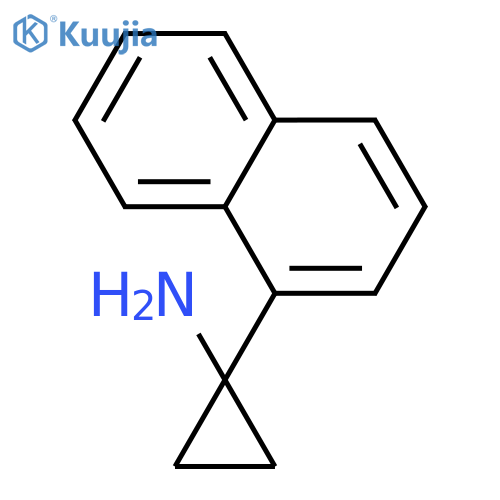 1-(1-Naphthyl)cyclopropanamine structure