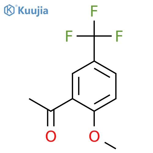 2'-Methoxy-5'-(trifluoromethyl)acetophenone structure