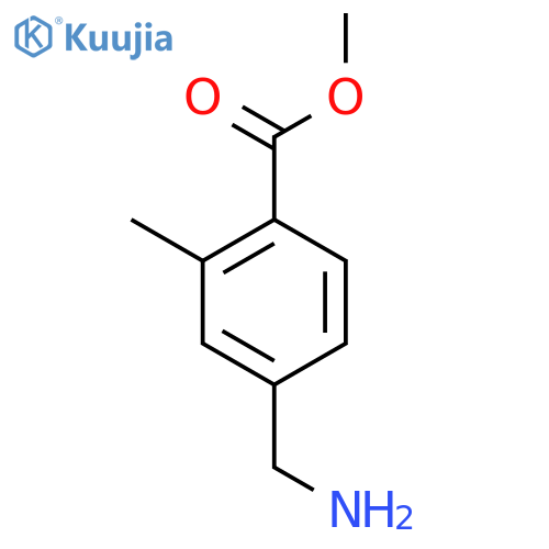 methyl 4-(aminomethyl)-2-methylbenzoate structure