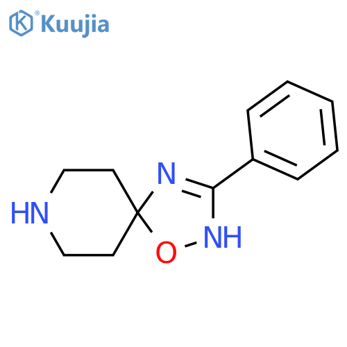 3-Phenyl-1-oxa-2,4,8-triazaspiro[4.5]dec-2-ene structure