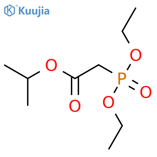 propan-2-yl 2-(diethyl phosphono)acetate structure