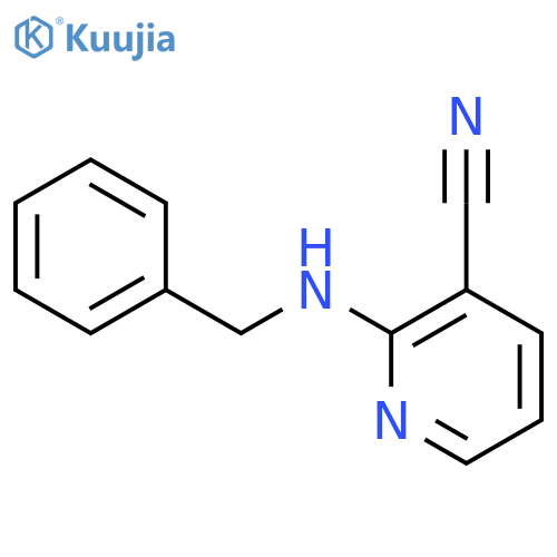 2-(Benzylamino)nicotinonitrile structure