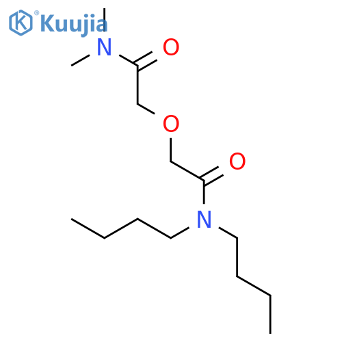 Acetamide, 2-[2-(dibutylamino)-2-oxoethoxy]-N,N-dimethyl- structure