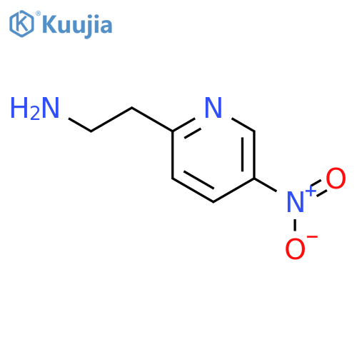 2-(5-nitropyridin-2-yl)ethan-1-amine structure