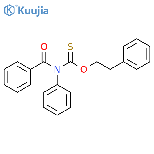 Carbamothioic acid, benzoylphenyl-, O-(2-phenylethyl) ester structure