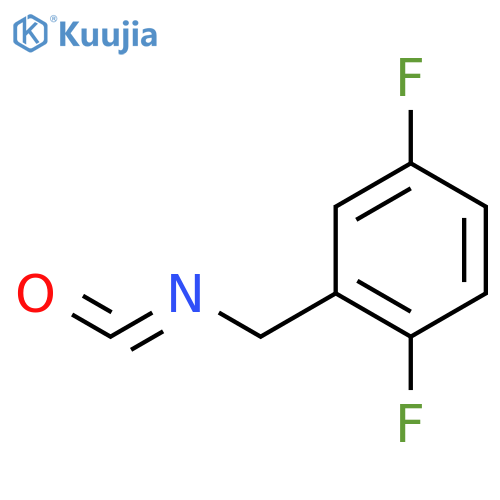 1,4-difluoro-2-(isocyanatomethyl)benzene structure