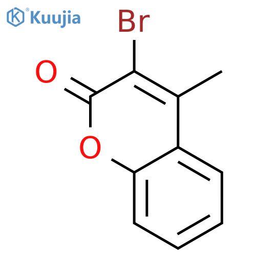 2H-1-BENZOPYRAN-2-ONE, 3-BROMO-4-METHYL- structure