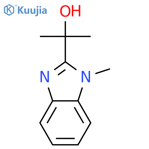1H-Benzimidazole-2-methanol,alpha,alpha,1-trimethyl-(9CI) structure