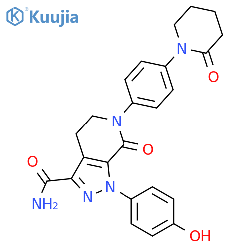 4-Demethoxy-4-hydroxy Apixaban structure