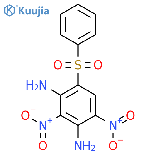 1,3-Benzenediamine, 2,4-dinitro-6-(phenylsulfonyl)- structure