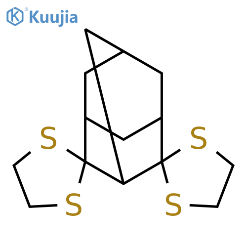 DISPIRO[1,3-DITHIOLANE-2,2'-TRICYCLO[3.3.1.13,7]DECANE-4',2''-[1,3]DITHIOLANE] structure