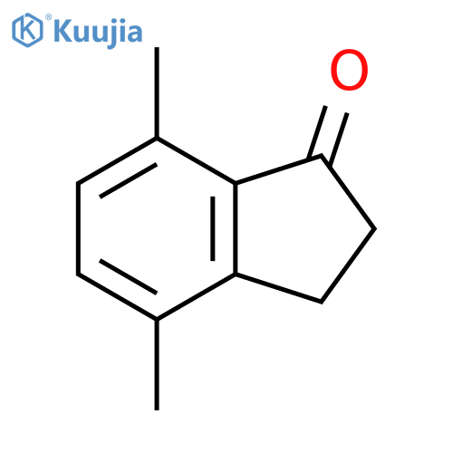 4,7-Dimethyl-2,3-dihydro-1H-inden-1-one structure