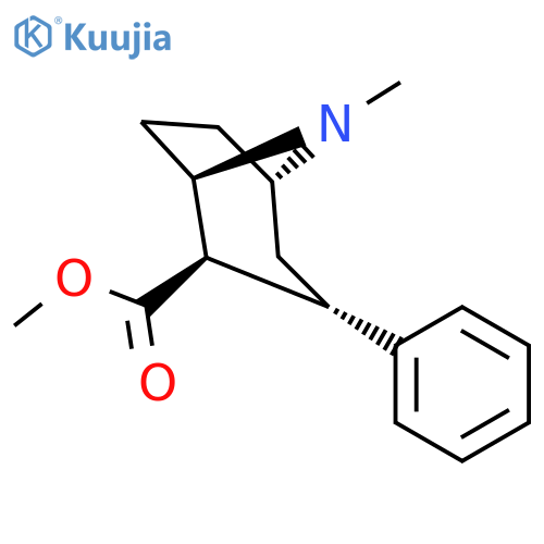1R-(2-endo,3-exo)-8-Methyl-3-phenyl-8-azabicyclo3.2.1octane-2-carboxylic Acid Methyl Ester structure